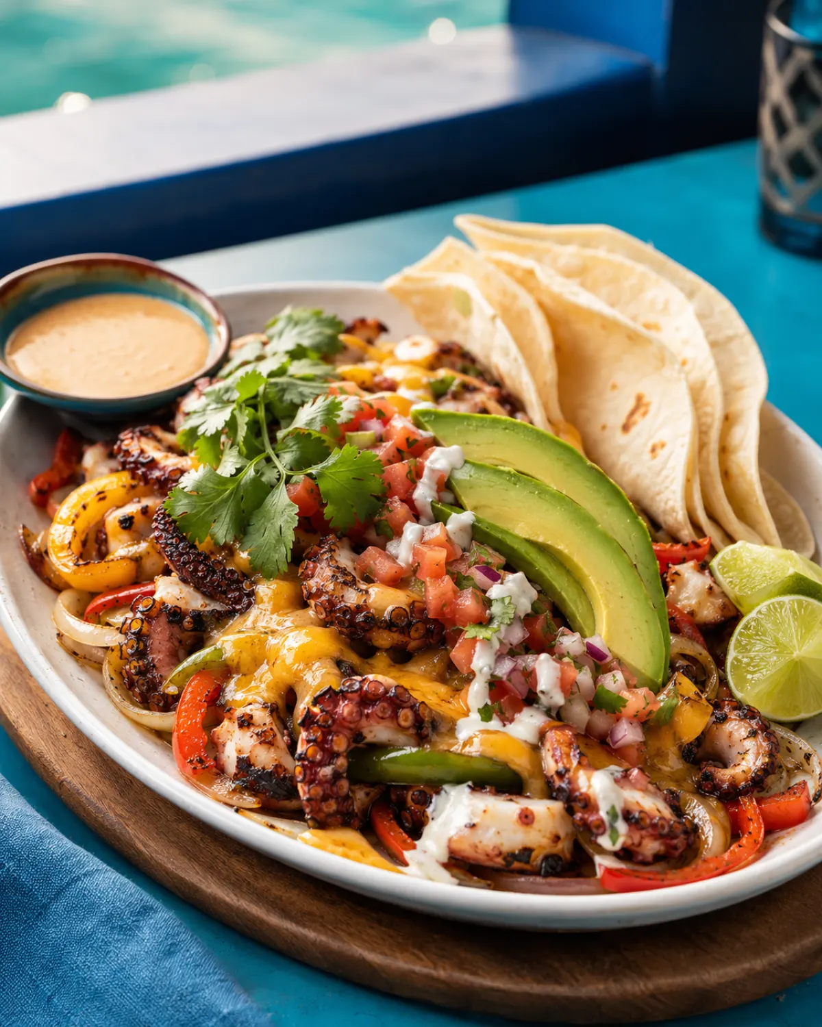 Fajitas de Pulpo